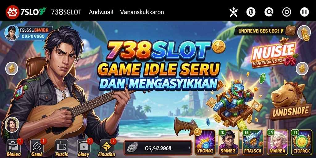 Screenshot utama 738SLOT menampilkan gameplay Idle yang menarik.