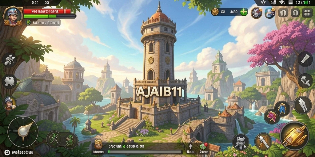 Gameplay AJAIB11 yang menarik dalam genre Tower Defense.
