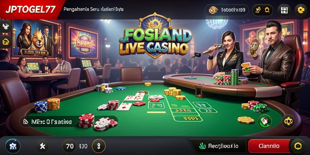 Screenshot gameplay seru di JPTOGEL77 Live Casino.