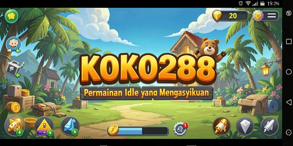 Tampilan gameplay KOKO288 yang menarik dan penuh warna.