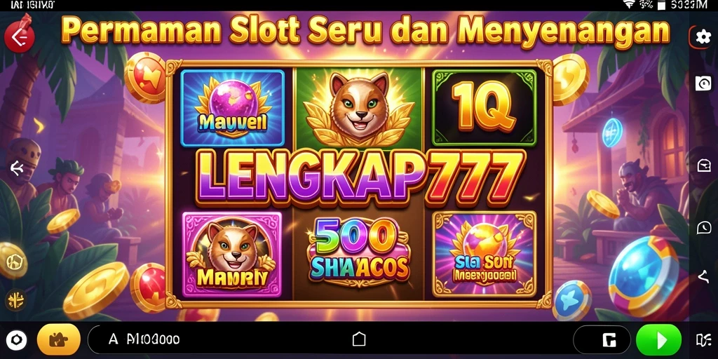 Tampilan menarik gameplay Slot yang seru dan menegangkan.
